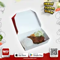 Nasi Ayam Bakar + Sambal + Lalapan