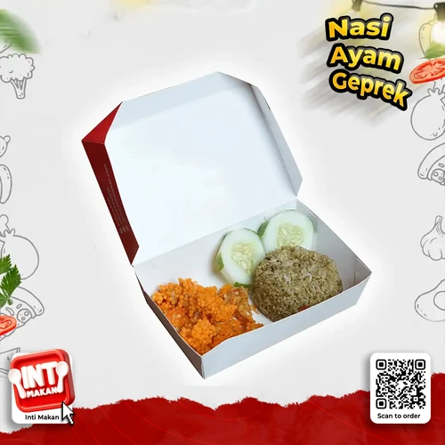 # Nasi Jeruk Ayam Geprek