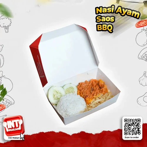 Nasi Ayam Saos BBQ